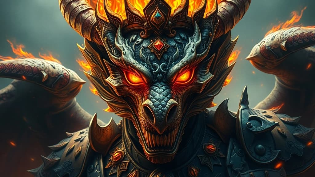 AI Epic Warrior Portraits Generator